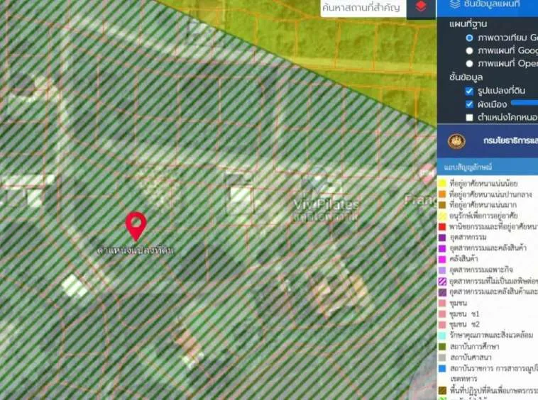 Property id1262ls sale 3 plot of lands 1 rai 1 ngan 60 sq.wa. near Supha bee