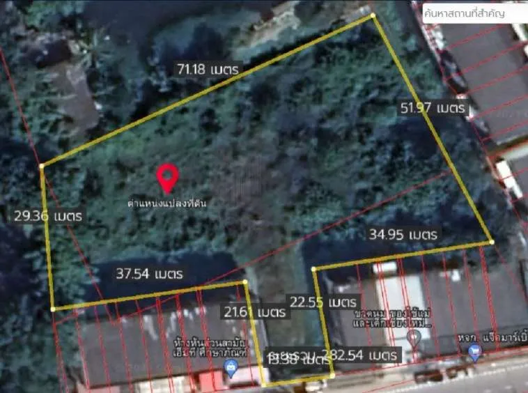 Property id 129ls land for sale 2-0-57 sq.wa.near Chiangmai city hall