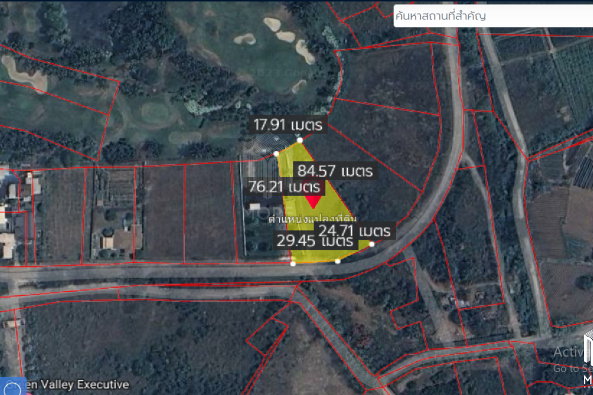 Property ID170LS Land for sale in Mae Rim 1-2-69 Rai near Green valley golf club-MR-170LS