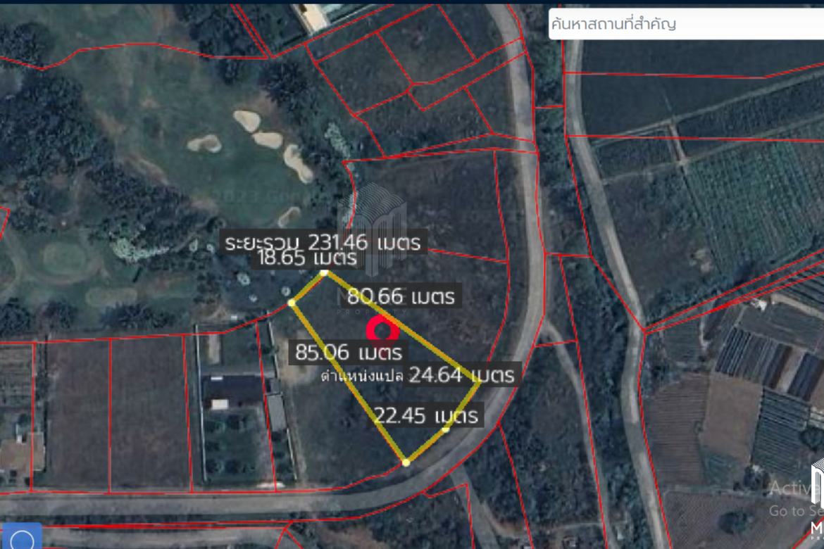 Property ID171LS Land for sale in Mae Rim 1 – 3 - 10 Rai near Green valley golf club-MR-171LS