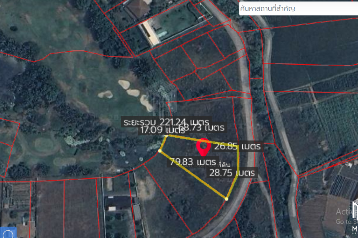 Property ID172LS Land for sale in Mae Rim 1-2 -51 Rai near Green valley golf club-MR-172LS