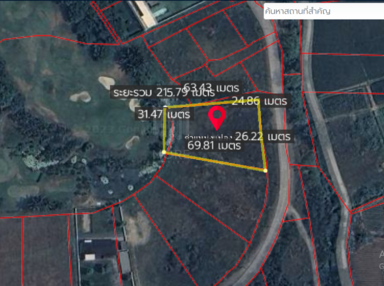 Property ID173LS Land for sale in Mae Rim 1-2-57 Rai near Green valley golf club-MR-173LS