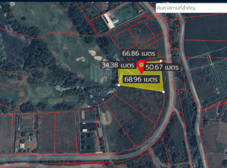 Property ID173LS Land for sale in Mae Rim 1-2-57 Rai near Green valley golf club-MR-173LS