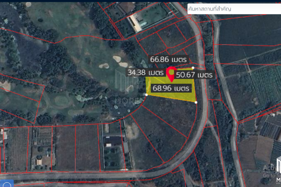 Property ID173LS Land for sale in Mae Rim 1-2-57 Rai near Green valley golf club-MR-173LS