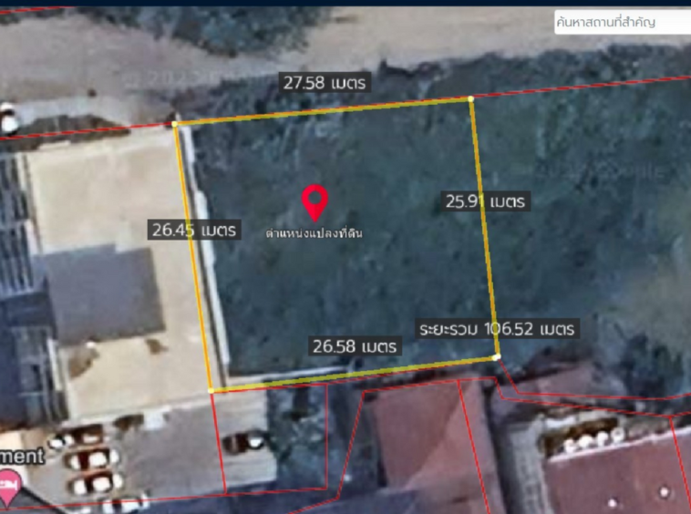 Property id142ls Land for sale in ChangPuek 0-1-80Rai near Rajabhat Chiangmai-MR-142ls.