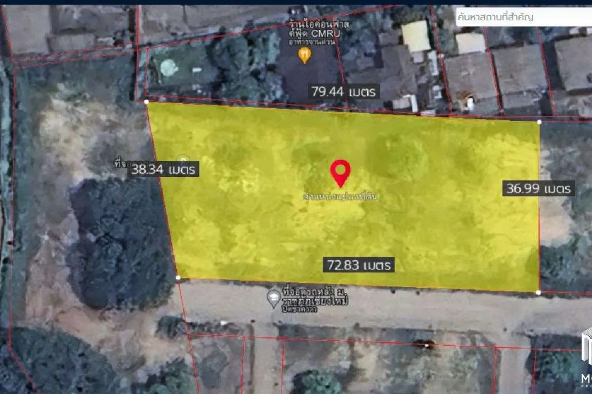 Property id145ls Land for sale in ChangPuek 1-2-78Rai near Rajabhat Chiangmai-MR-145ls