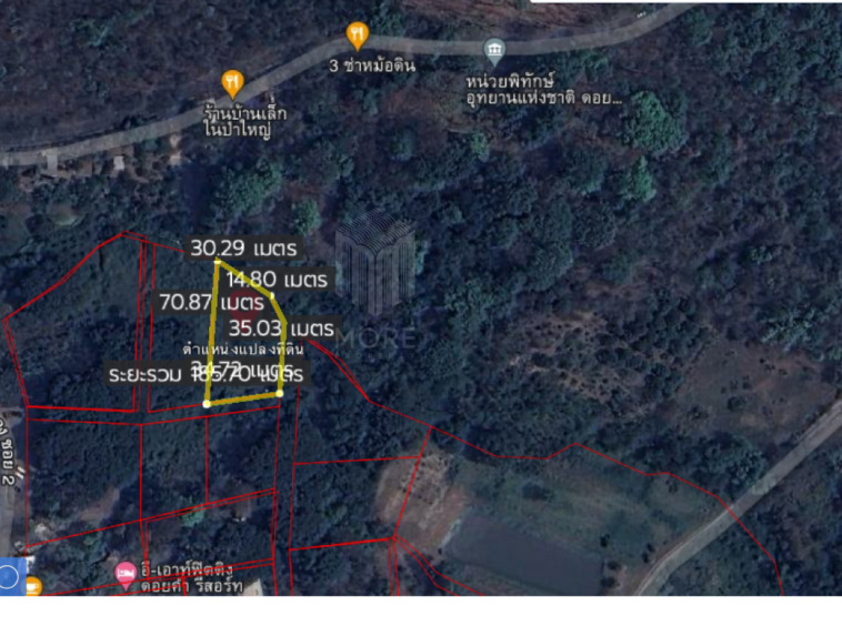 Property id 184LS Land for sale in Mae Hia 1-0-58 Rai near Doi Khum Temple-MR-184LS