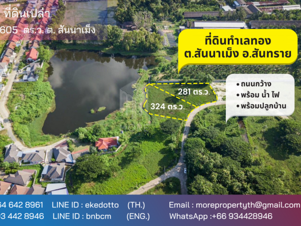 Property id 118ls Land for sale in San Na Meng