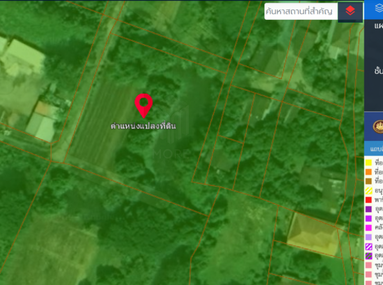 Property id016ls Land for sale in Saraphi 2- 0- 63 Rai near Wat Ko Prajamhong-MR-016ls