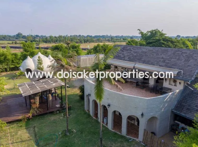 Doi Saket-DSP-(RS003-12) Eco-Resort on 12 Rai of Gorgeous Land for Sale in Chiang Mai Province