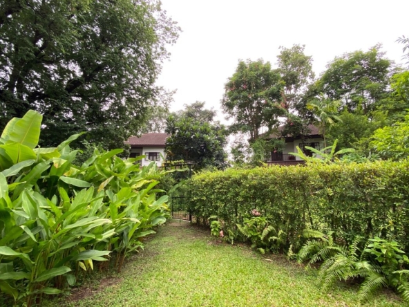 A colonial style 3 bed house for rent in Muang Chiang Mai-P-PHR946