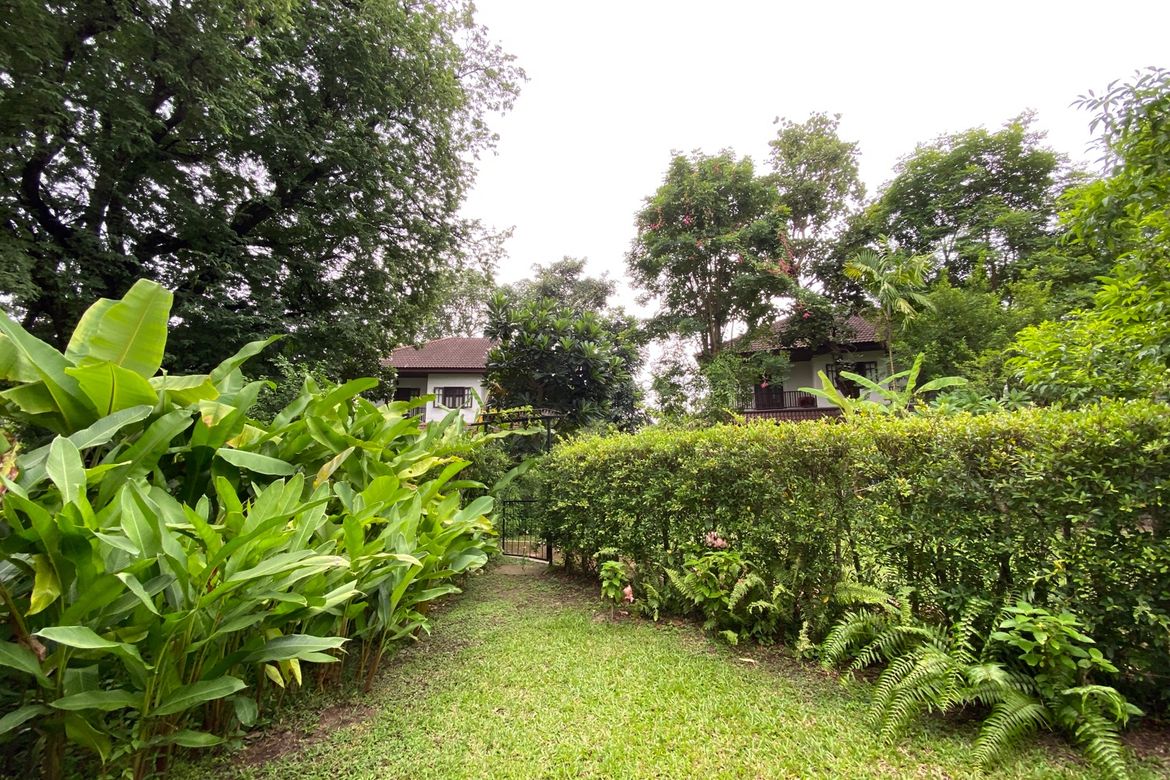 A colonial style 3 bed house for rent in Muang Chiang Mai-P-PHR946