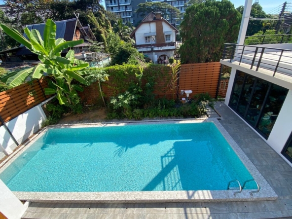 A modern house with pool for sale in Nimman area