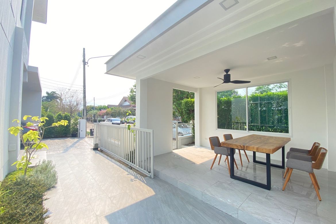 Modern house with pool for sale in San Sai