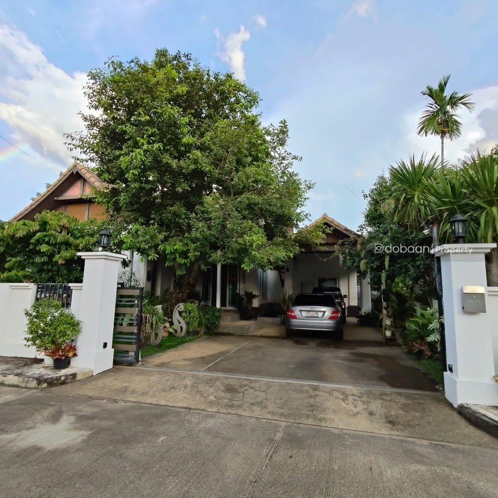 Single-story house with 2 bedrooms and 3 bathrooms in a project near Chiang Mai Airport-DB-RSHSHCMIHD80