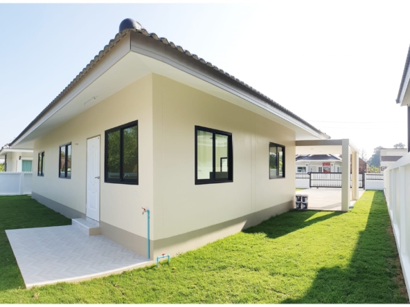 contemporary style house with 3 bedrooms and 2 bathrooms in the San Sai zone.-DB-NSHCMISS69