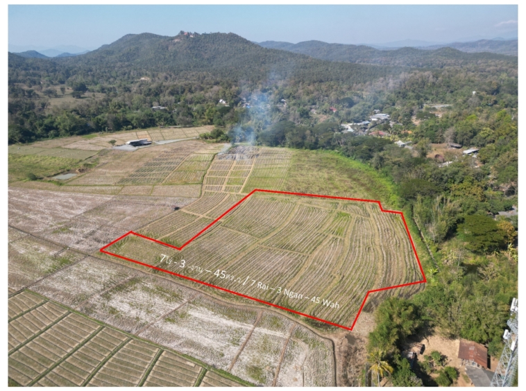 7 Rai of Land with Incredible Views for Sale in Doi Saket Chiang Mai-IRE-IRELS001