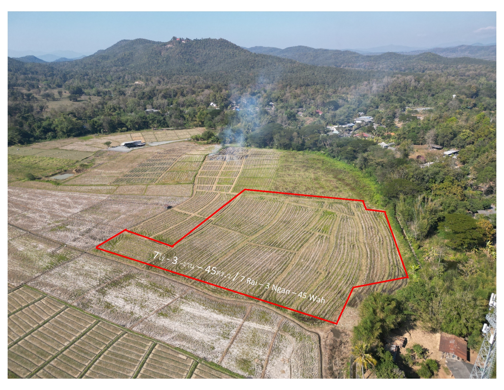 7 Rai of Land with Incredible Views for Sale in Doi Saket Chiang Mai-IRE-IRELS001