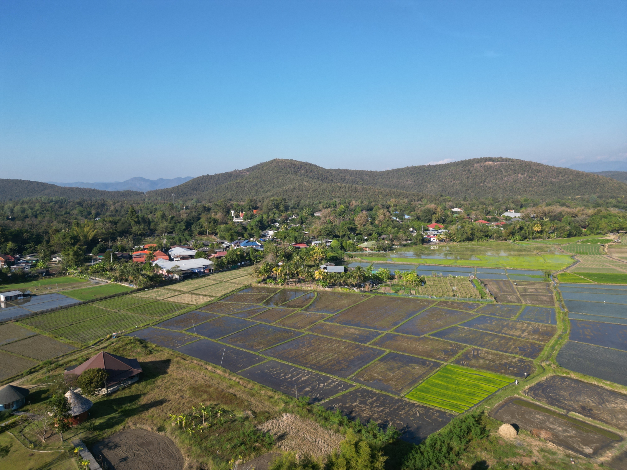 3 Rai of Stunning Mountain View Land for Sale in Doi Saket Chiang Mai-IRE-IRELS003