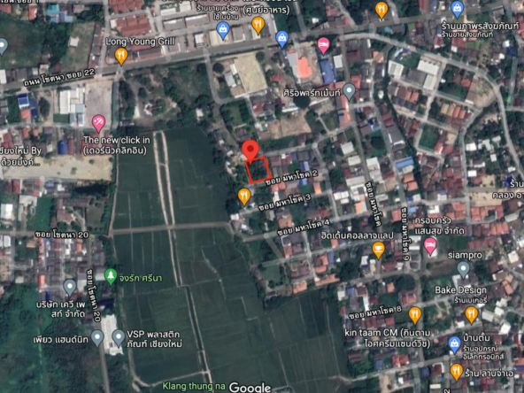 Good size of land for sale in Chang Phueak