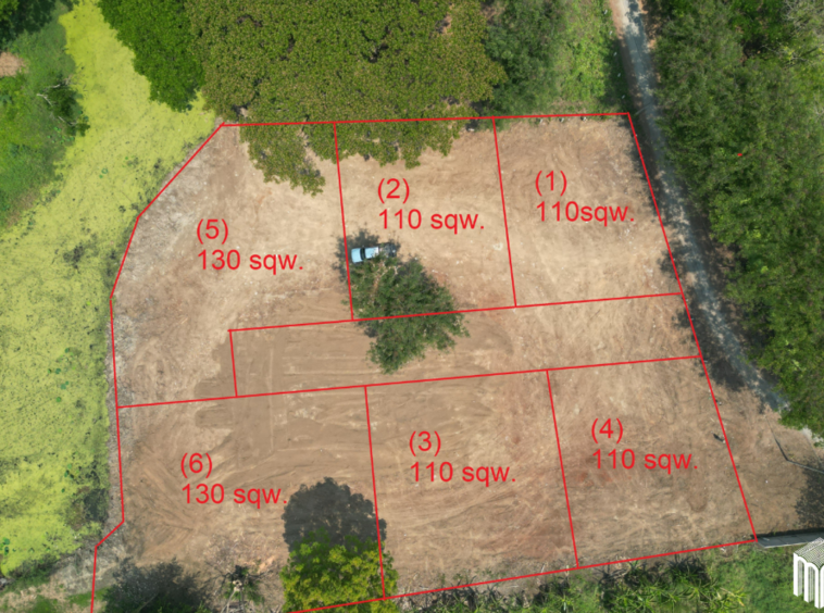 Property id 224LS Land for sale in Saraphi 1Rai 3Ngan 96sq.wa. near Global House Wiang Kum Kam-MR-224LS