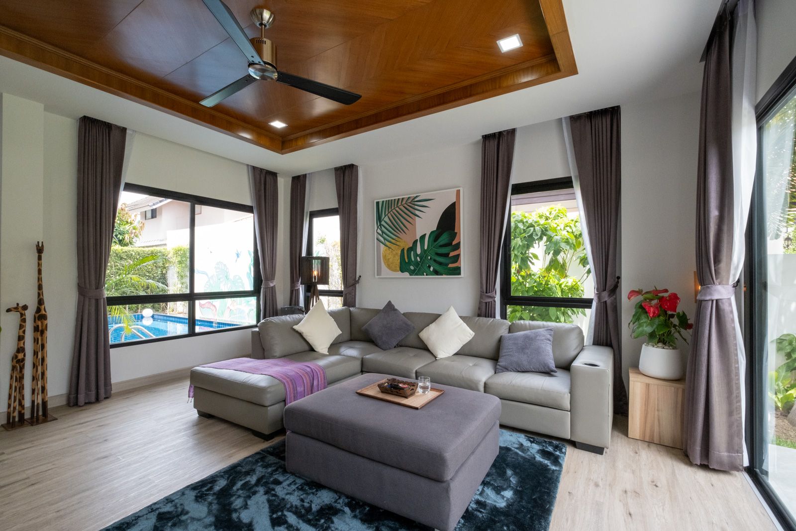 4 Bedroom Modern Pool Villa in Wang Tan-TNP-D1144