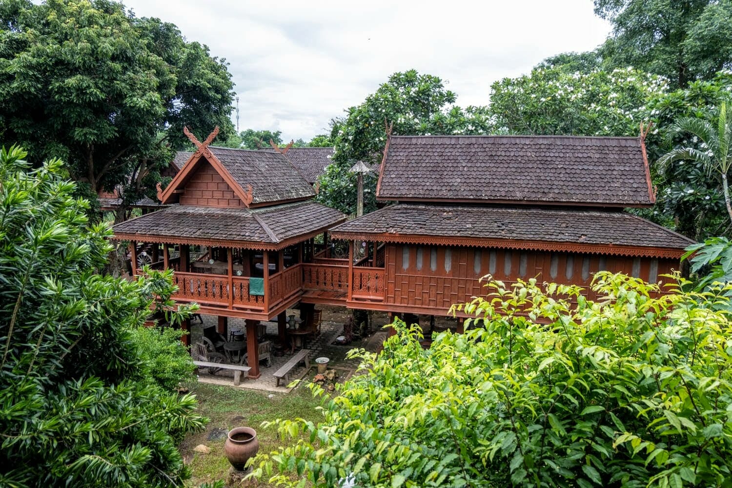 Teak Compound on 17.5 Rai along Ping River in Mae Rim-TNP-A875