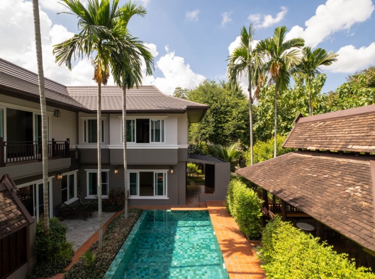 4 Bedroom Pool Villa with Guesthouse near Ruamchok Mall-TNP-A1033